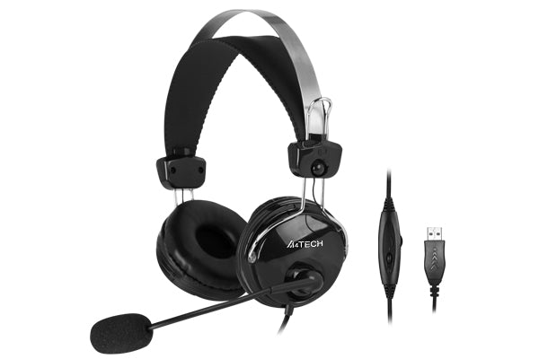 A4Tech HU-7P ComfortFit Stereo USB Headset – - Main Image