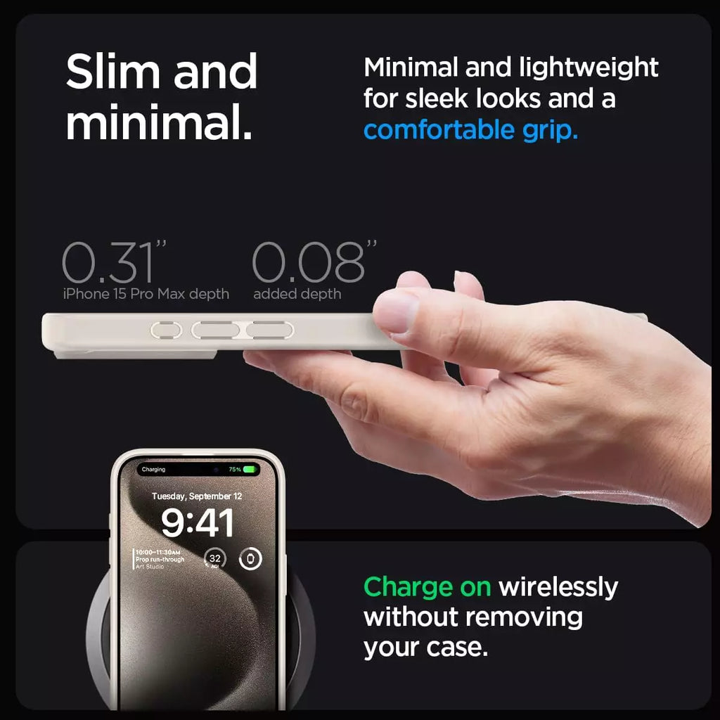 Apple iPhone 15 Pro Max Ultra Hybrid Case by Spigen
