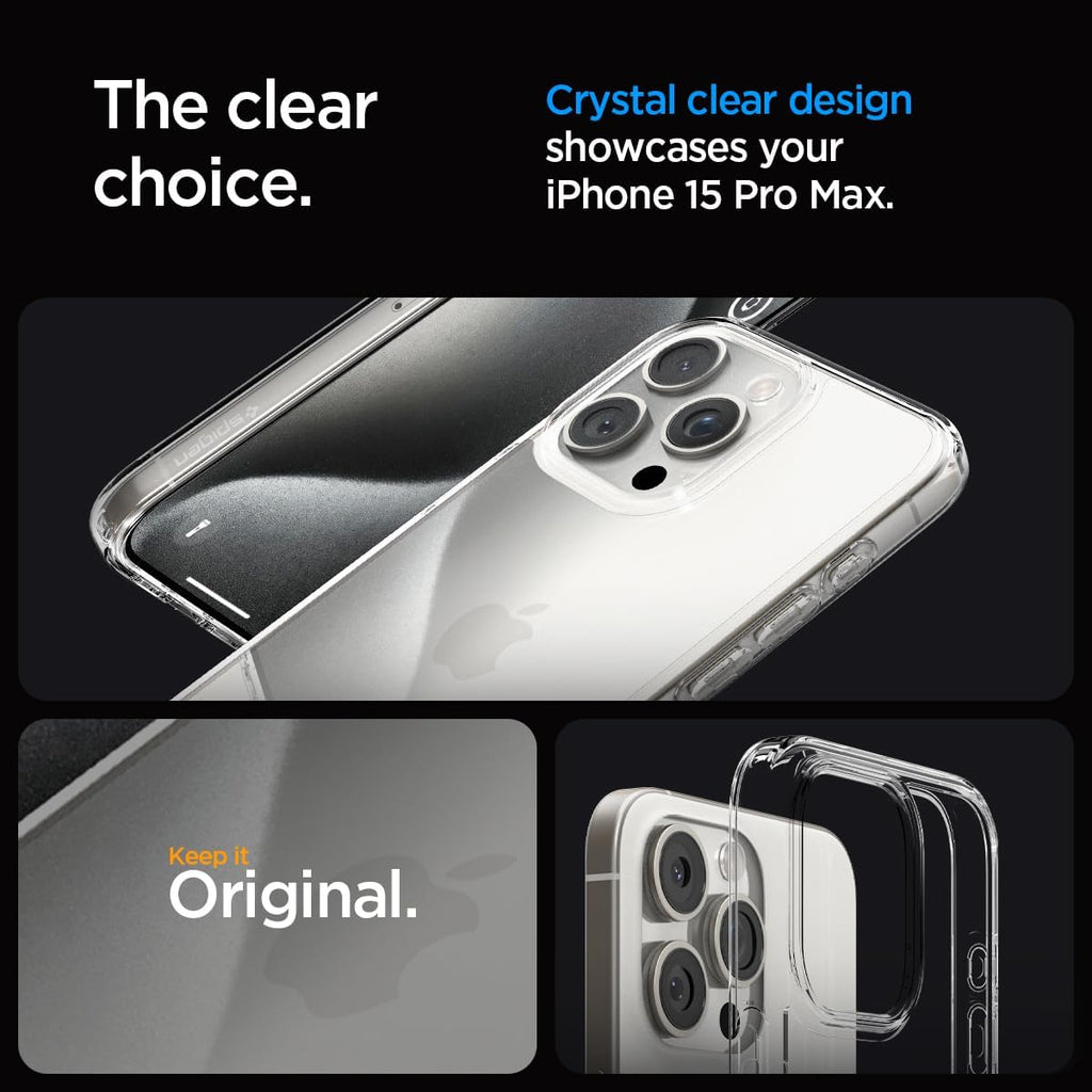 Apple iPhone 15 Pro Max Ultra Hybrid Case by Spigen