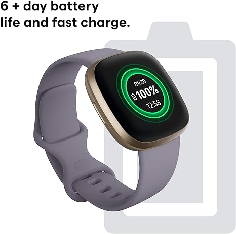 Battery life discount of fitbit versa