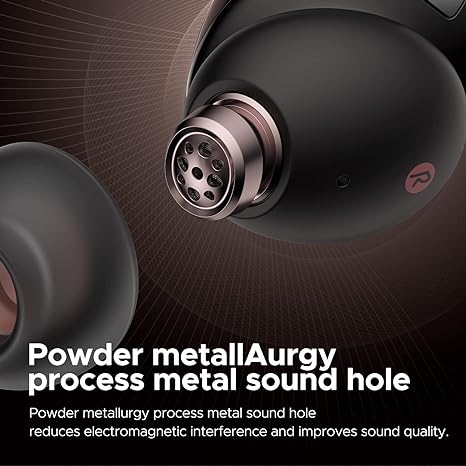 SoundPEATS Opera03 Wireless Earbuds Active Noise Cancellation,33Hours Battery Playtime – Black