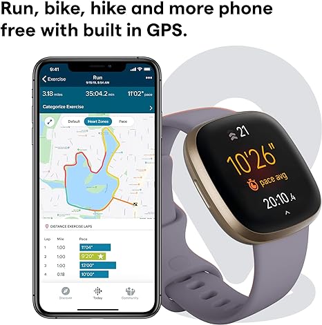 Fitbit versa discount 3 activity tracker