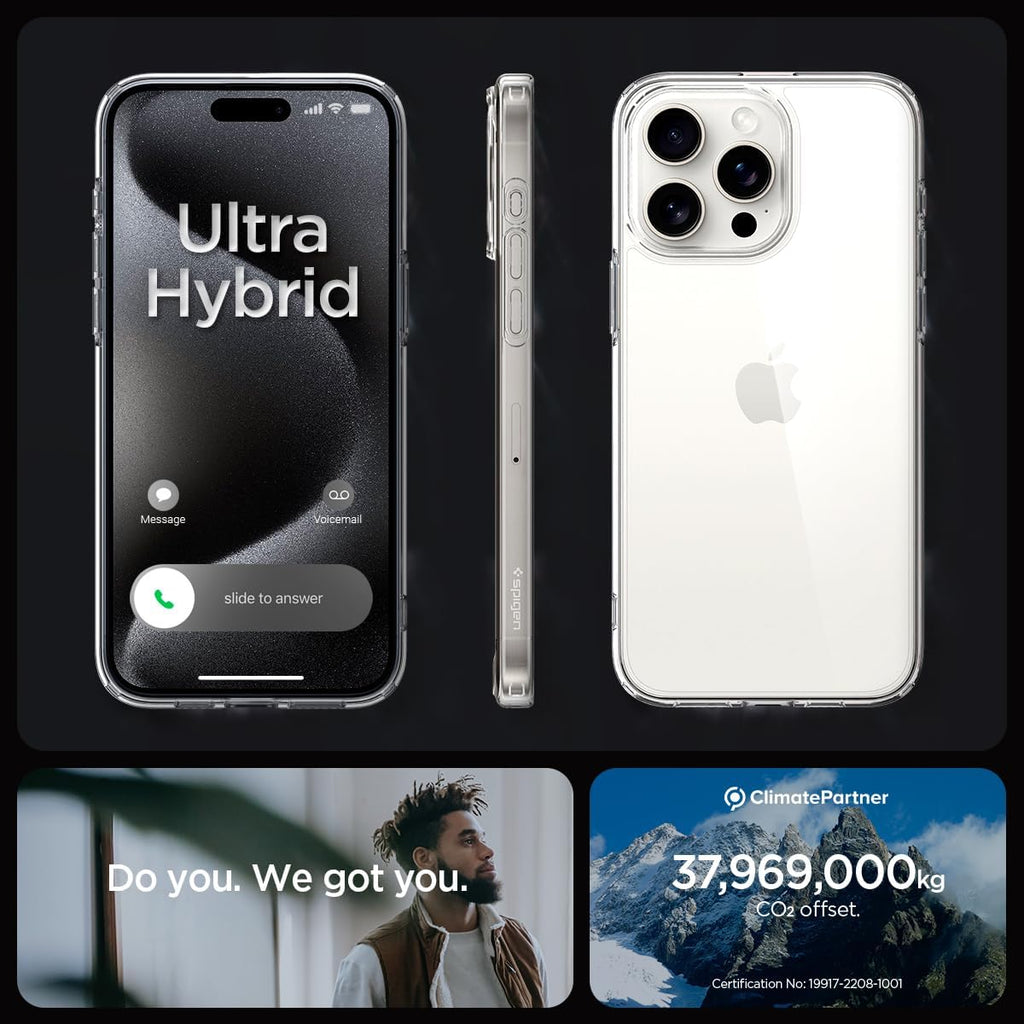 Apple iPhone 15 Pro Max Ultra Hybrid Case by Spigen