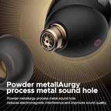 SoundPEATS Opera05 Wireless Earbuds, Active Noise Cancellation,33 Hours Battery Playtime – Black