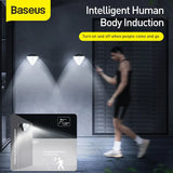 Baseus Energy Collection Series Solar Energy Human Body Induction Wall Lamp 4 Pcs Pack