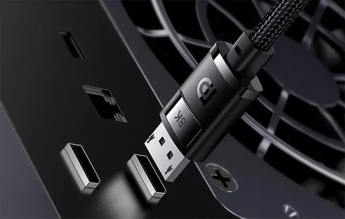 Baseus High Definition Series DP 8K to DP 8K Adapter Cable Cluster Black