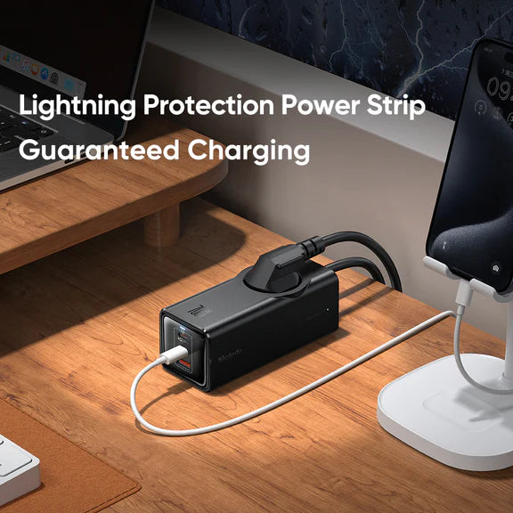 Mcdodo 70W 2C+1A+1AC GAN Lightning Protection Power Strip(EU)