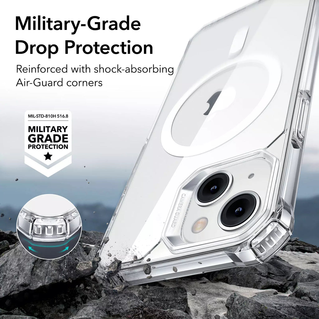 ESR Air Armor Case with HaloLock for iPhone 14 Plus - Clear
