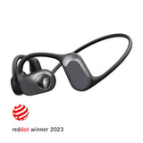 SoundPEATS RunFree Bluetooth 5.3 Sports Air Conduction Open Ear LDAC Headphone Snug Fit for Running / Cycling / Hiking / Gym โ Black