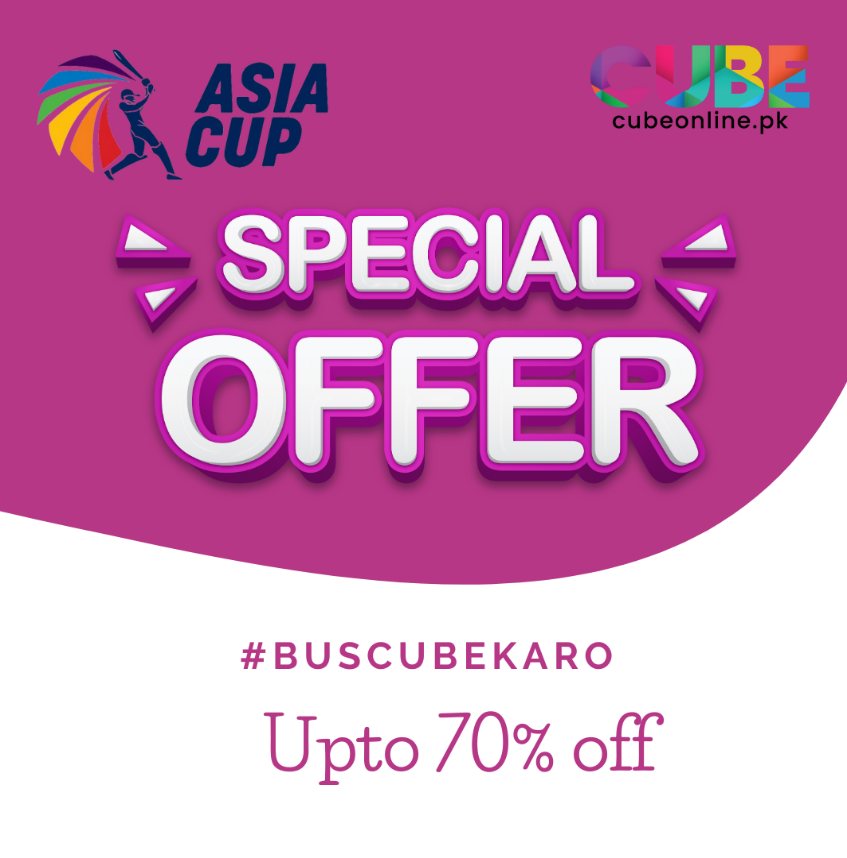 Your VIP Pass to Asia Cup 2023 Sales: Join the Action at CubeOnline.pk!