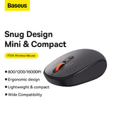 Baseus F01A Wireless Mouse Frosted Gray