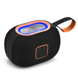 Kisonli G18 RGB Portable Bluetooth Speaker with Colorful Lights, High-Quality Sound