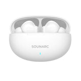 Sounarc Q1 Earbuds Wireless Bluetooth Earphone, 28 Hours of Playtime, Ergonomic Fit, Shaking Bass. Clear Call, Touch Control