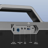 SOUNARC K1 150W Karaoke Party Speaker with Dynamic 2.2 Channel System, 2 Wireless Mics & more