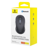 Baseus F02 Ergonomic Wireless Mouse – Cluster Black