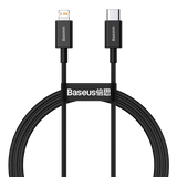 Baseus Superior Series TypeC To iPhone 20W Fast Charging Cable Black