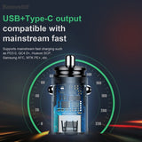 Baseus Circular Plastic A+C 30W PPS Car Charger