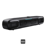 Baseus AeQur Series DS10 Desktop Mini Soundbar Bluetooth Speaker - Black