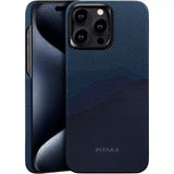 iPhone 15 Pro Max PITAKA StarPeak MagEZ Case 4 made with Aramid Fiber