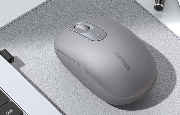 UGREEN 2.4G Wireless Mouse Moonlight Gray – CUBE