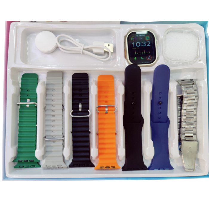 WS02 Ultra Smart Watch 8-in-1