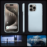 Apple iPhone 15 Pro Thin Fit Case by Spigen