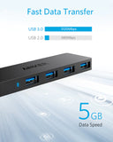 Anker Ultra Slim 4-Port USB 3.0 Data Hub (A7516) 60cm