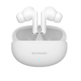 Sounarc Q1 Earbuds Wireless Bluetooth Earphone, 28 Hours of Playtime, Ergonomic Fit, Shaking Bass. Clear Call, Touch Control