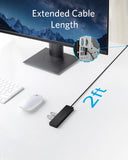 Anker Ultra Slim 4-Port USB 3.0 Data Hub (A7516) 60cm