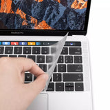MacBook Pro 13″ M2 2022 / MacBook Pro 13″ M1 2020 FitSkin TPU Keyboard Protector by JCPAL – US Layout – Clear – JCP2353 – also for MacBook Pro 16″ 2019 Touch Bar Version