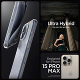 Apple iPhone 15 Pro Max Ultra Hybrid Case by Spigen