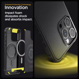 Apple iPhone 15 Pro Max Rugged Armor MagFit Case by Spigen – ACS06561 – Matte Black