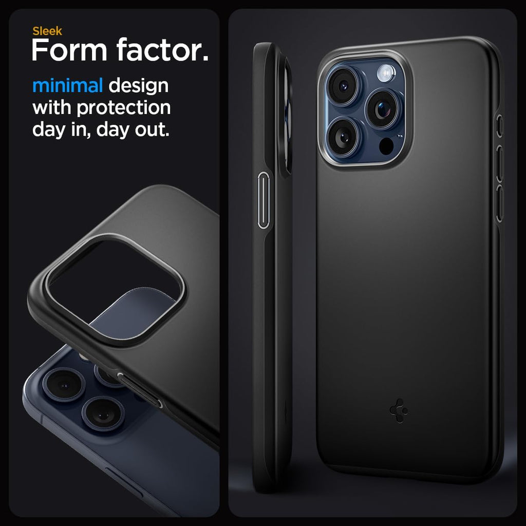 Capa Thin Fit para Apple iPhone 15 Pro Max da Spigen – CUBE