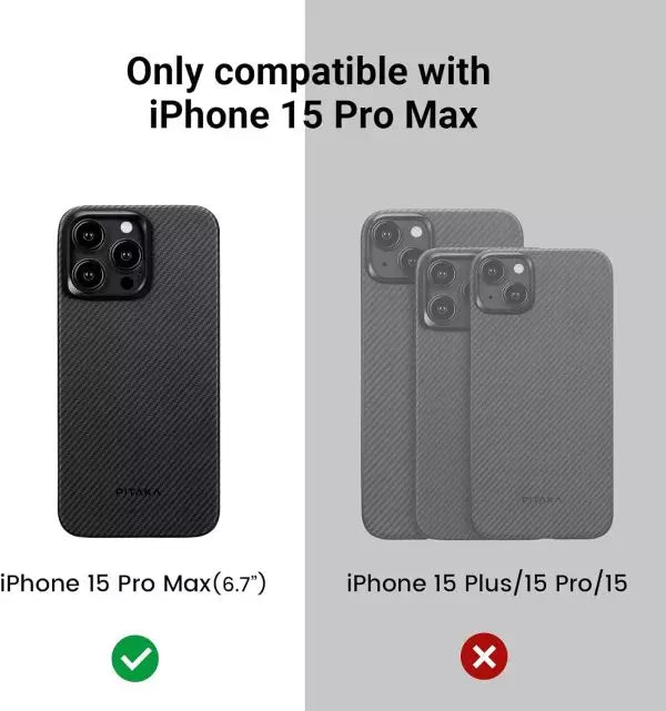 iPhone 15 Pro Pitaka MagEz Case Review 