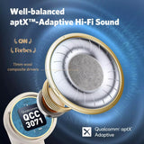 EarFun Air Pro 3 Noise Cancelling Wireless Earbuds Qualcomm® aptX™ Adaptive Sound 6 Mics CVC 8.0 ENC Bluetooth 5.3 45H Playtime App Customize EQ Wireless Charging