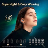 EarFun Free Pro 3 Noise Cancelling Wireless Earbuds Snapdragon Sound Qualcomm aptX™ Adaptive 6 Mics ENC Bluetooth 5.3 Customizable EQ App Cozy Fit Wireless Charge