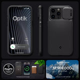 Apple iPhone 15 Pro Optik Armor MagFit Case by Spigen