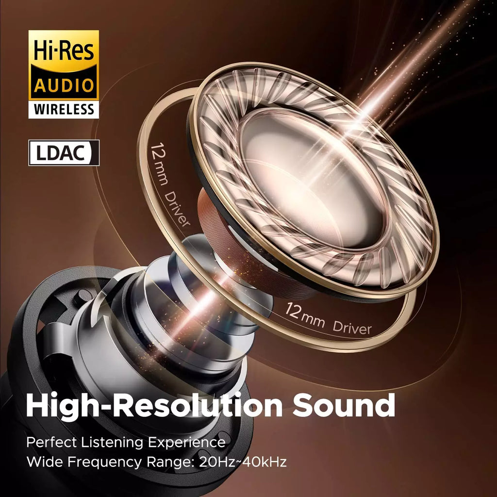SoundPEATS Capsule3 Pro Hi Res Headphones with LDAC Hybrid Active Noi CUBE