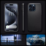 Apple iPhone 15 Pro Thin Fit Case by Spigen