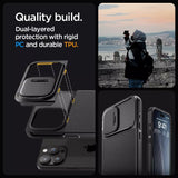 Apple iPhone 15 Pro Optik Armor MagFit Case by Spigen