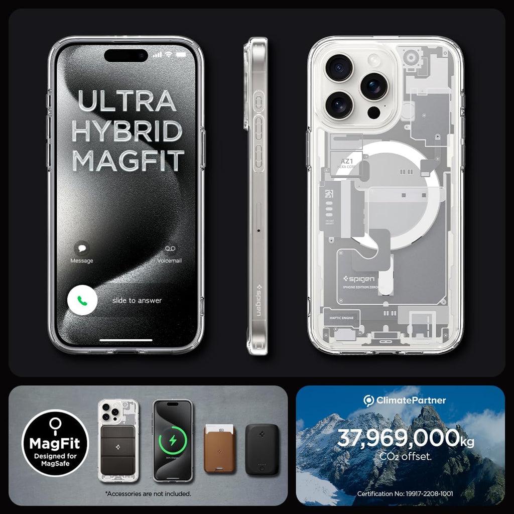 For Apple iPhone 15 Pro Max Case / iPhone 15 Pro | Spigen [Classic C1]  (MagFit)
