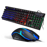 FOREV FV-Q305S Wired Gaming Glowing Tri-Color Keyboard+Mouse Set