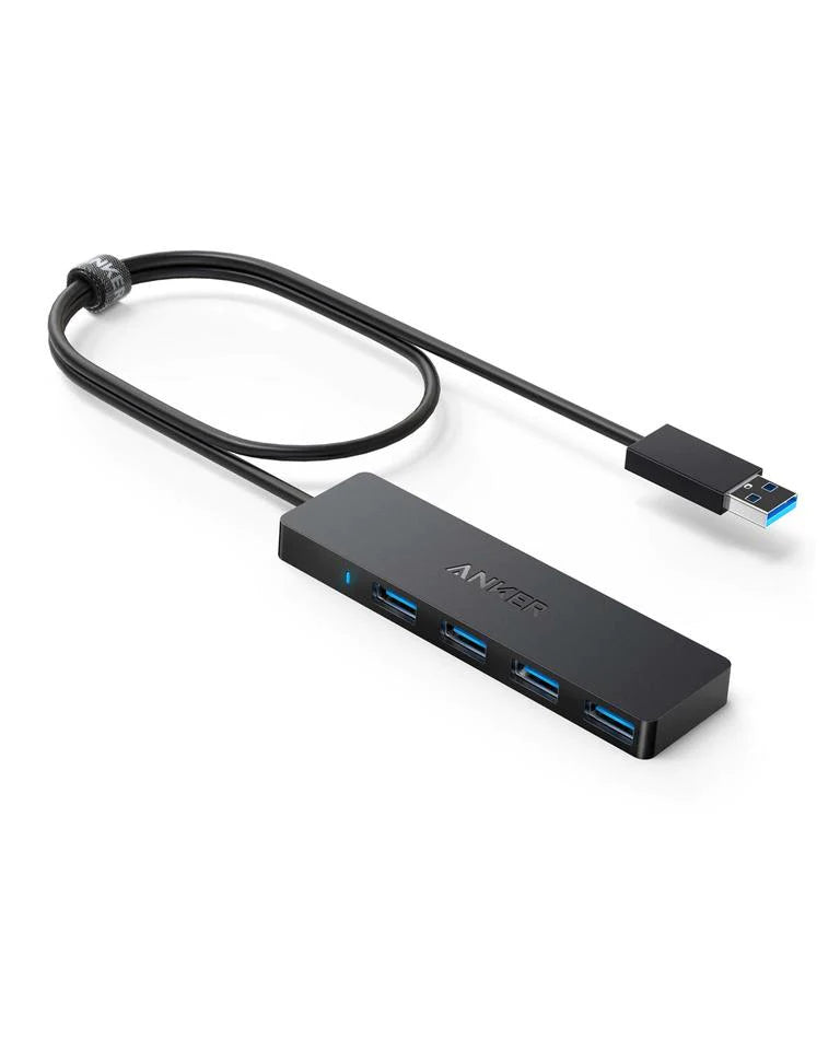 Anker Ultra Slim 4-Port USB 3.0 Data Hub (A7516) 60cm