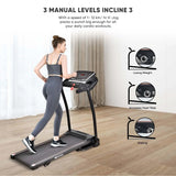JC Buckman V-Jog Foldable Cardio Treadmill