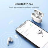 Sounarc Q2 Earbuds Hybrid Dual Driver TWS Wireless Earphones with Bluetooth 5.3, One Key Recovery, 32 Hours Playtime