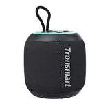 Tronsmart T7 Mini Portable Speaker TWS Bluetooth 5.3 with Balanced Bass, 18 Hours Play Time, IPX7 Waterproof, LED Modes for Outdoor – Black