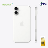 Apple iPhone 16 Plus (White) PTA Approved