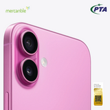 Apple iPhone 16 Plus (Pink) PTA Approved