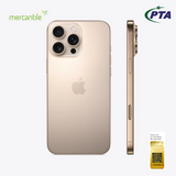 Apple iPhone 16 Pro Max (Desert Titanium) PTA Approved