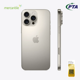 Apple iPhone 16 Pro Max (Natural Titanium) PTA Approved